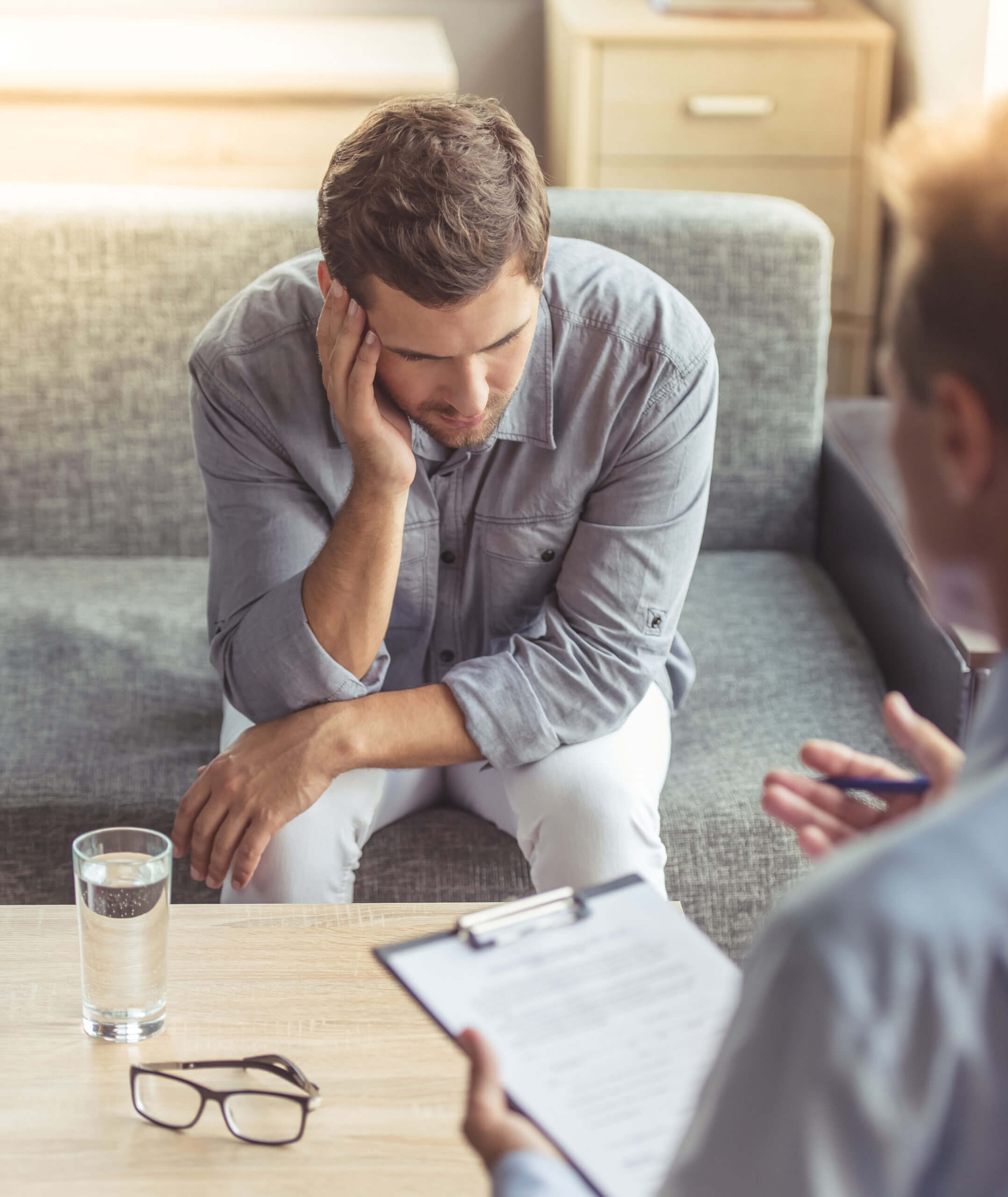 Man getting help at dual diagnosis treatment centers in Atlanta Georgia